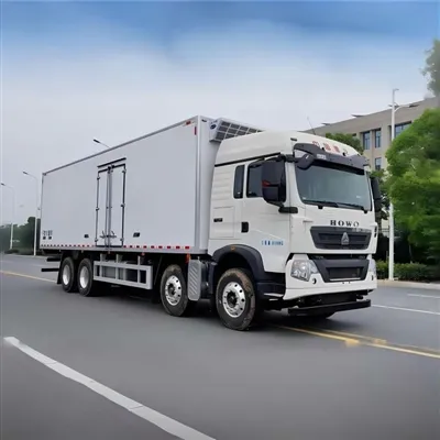 What factors should be considered when choosing the size of a refrigerated truck